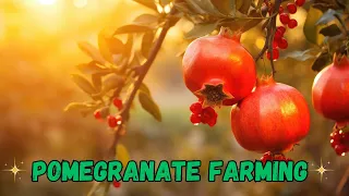 Pomegranate Farming Business Plan | How to Grow Pomegranate Step by Step | Pomegranate Cultivation