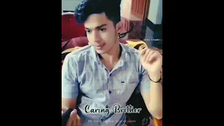 Periods Time💙 Brother Caring Sister || Whatsapp Status Video DK brother and sister love...