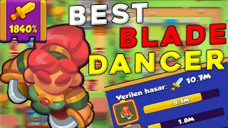 🔥HOW TO PLAY BLADE DANCER I BEST BLADE DANCER DECK I RUSH ROYALE GAMEPLAY PART #1🔥 #rushroyale