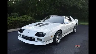 5.7 Liter V8 Powered 1989 Chevrolet Camaro IROC Z Test Drive