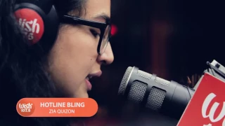 Zia Quizon covers  Hotline Bling  Drake LIVE on Wish 107 5 Bus