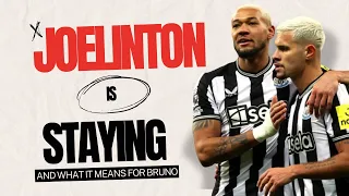 Bruno Guimaraes’ REACTION to Joelinton staying at Newcastle will give fans hope over his own future