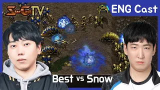 [ENG] "everything they can do" Best vs Snow (PvP) - Starcraft Remastered (StarCastTV English) N-417