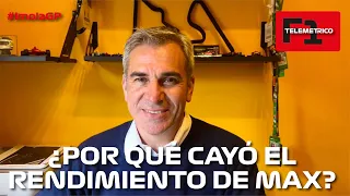 ¿POR QUÉ SE CAYÓ EL RENDIMIENTO DE MAX SOBRE EL FINAL? #telemetricof1