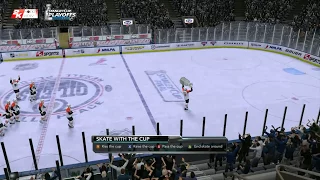 NHL 2K10 Stanley Cup Final: FLYERS vs OILERS (2011/12 season) 1080p