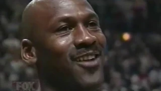 Michael Jordan Standing Ovation Before Final Game in Chicago (RARE FOX SPORTS CHI Footage) 1/24/2003