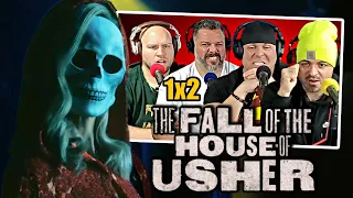 First time watching The Fall of the House of Usher reaction episode 1x2