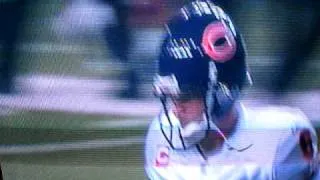 Bears at Falcons: Jay Cutler Interception