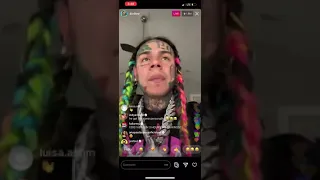 6ix9ine Goes LIVE On IG & EXPLAINS WHY HE SNITCHED! *FULL STREAM* (Best Quality)