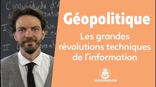 Les grandes révolutions techniques de l’information - Géopolitique - 1re - Les Bons Profs