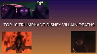 Top Ten Most Triumphant Disney Villain Defeats