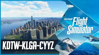 Microsoft Flight Simulator LIVE | Expressway Visual KLGA | FlyByWire A32NX Mod 0.2.0