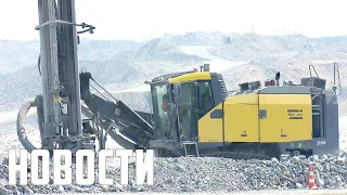 «Модернизация производства»:новая буровая установка «Спасскцемента».
