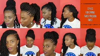 How to style Spring twist/Passion twist 2019