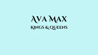 Ava Max - Kings & Queens (French Version) - subtitle in french