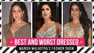 Katrina Kaif, Salman Khan, Janhvi Kapoor: Best and Worst Dressed from Manish Malhotra's show
