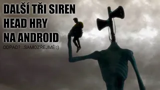 Další tři SIREN HEAD hry na Android (Appplayer_CZ)