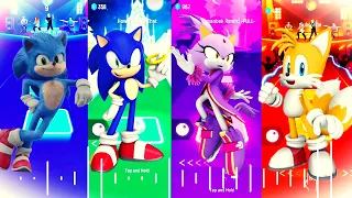 Sonic vs Tails vs Girl vs Sonic Prime | Funny Hop Music