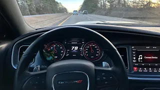MY FIRST POV DRIVE IN MY WIDEBODY SCATPACK !!
