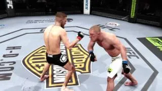 McGregor vs. Siver  KO in under 2 minutes! EA UFC