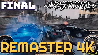 NFS MW FINAL "RAZOR" NFS MOST WANTED REMASTER 2024 + T300RS + RTX on | MOD GRAFICO 4K