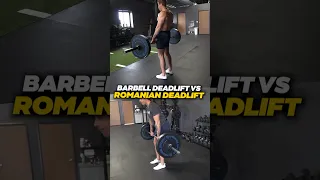 Deadlift vs Romanian Deadlift (RDL) | DIFFERENCES 🏋🏼‍♂️