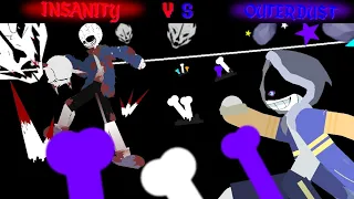 INSANITY SANS VS OUTERDUST SANS (COLLAB/SN PRO/PIVOT)