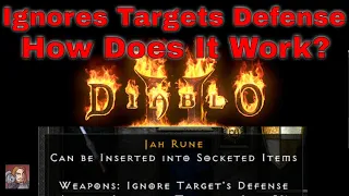 D2R - How Does Ignore Targets Defense Work? (ITD)