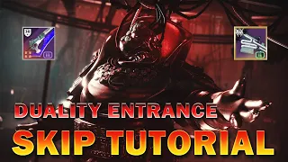 Duality Entrance SKIP TUTORIAL | Season 19 Duality Guide