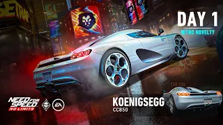 Need For Speed: No Limits | 2023 Koenigsegg CC850 (Mousetrap - Day 1 | Nitro Novelty)