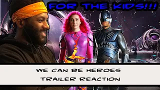 We Can Be Heroes Trailer Reaction