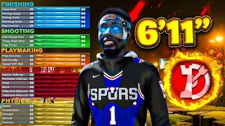 *NEW* 6’11 POINT GUARD BEST BUILD is a DEMIGOD in NBA 2K23! HOF QUICK FIRST STEP & DEEP 3s!