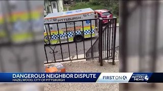 Police: Man ran over neighbor following argument in Pittsburgh