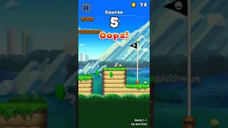 Super Mario Run - Getting all oops 😬 in Remix 10