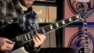 Sylosis - Leech guitar tutorial (inc solo) - Josh Middleton