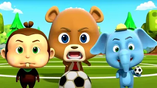 Penalty Shoot Out, Funny Animal Videos & Football Cartoon for Kids