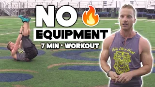 7 Minute Workout To Lose Belly Fat (NO EQUIPMENT FOLLOW ALONG) | LiveLeanTV