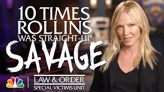 10 Times Rollins Was Straight-Up Savage - Law & Order: SVU