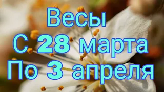 ВЕСЫ. Таро расклад на неделю с 28 марта по 3 апреля 2022 года. Секреты таро для Вас.