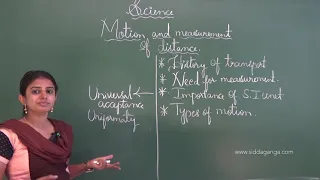 CBSE 6 - STATE 6 - SCIENCE - MOTION AND MEASUREMENT OF DISTANCE - PART 1