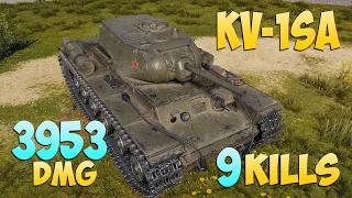 KV-1SA - 9 Frags 3.9K Damage - Auto! - World Of Tanks