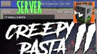 Creepy pasta server in craftsman