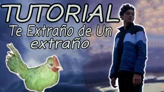 Te Extraño de un Extraño - Wuichokun & El Toed GUITARRA Tutorial | Acordes