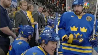Olympic Hockey 2006 02 26 06 gold Finland v Sweden pt 1 of 2