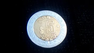 5 Pesos 1997 (dificil de encontrar)