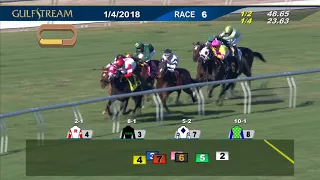 Gulfstream Park Race 6 | January 4, 2018