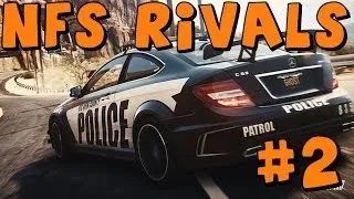 Need For Speed Rivals | Let's Play | Part 2 | Cop | Mercedes C63 AMG