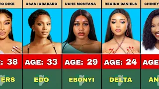 50 Nollywood Most Beautiful Actresses | Real Ages and State of Origin