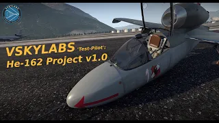 VSKYLABS 'Test-Pilot': He-162 v1.0 | X-Plane 11.50