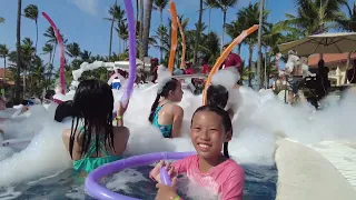 Pool Foam Party Majestic Elegance Punta Cana